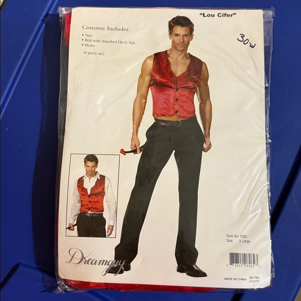 Dreamgirl Red Devil Costume Set